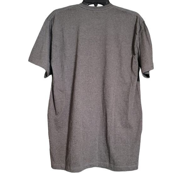 Harry Potter Grey Crewneck Short Sleeve Hogwarts School of Witchcraft & Wi - Picture 3 of 5